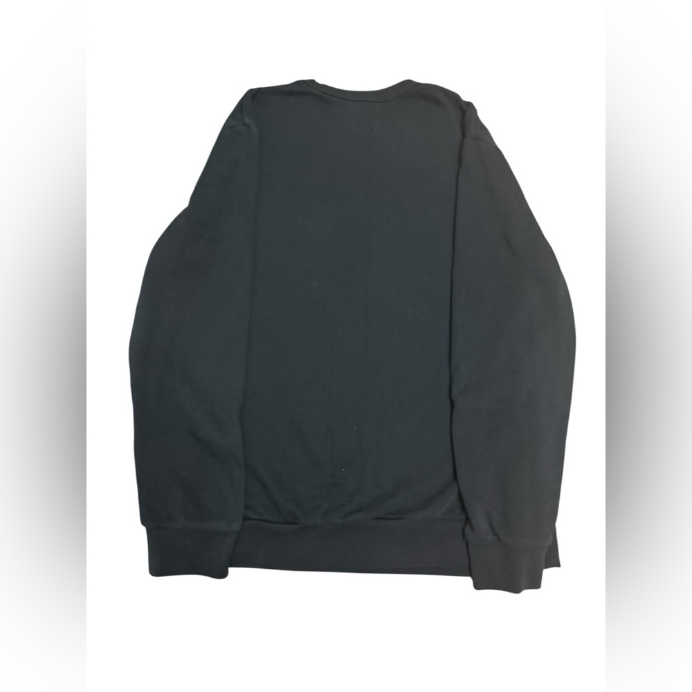 GAP Women’s Large Crewneck Sweatshirt Black Logo - Picture 2 of 4